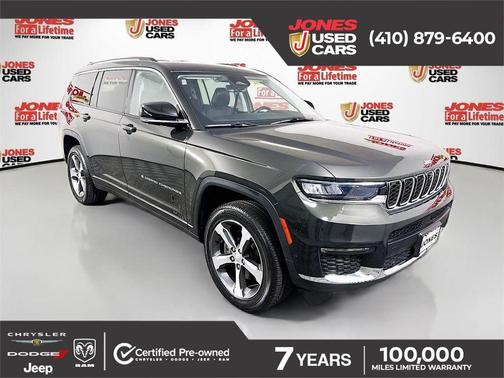 Rocky Mountain Pearlcoat 2023 Jeep Grand Cherokee L Limited