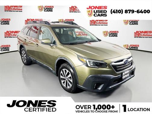 Green Metallic 2020 Subaru Outback Premium