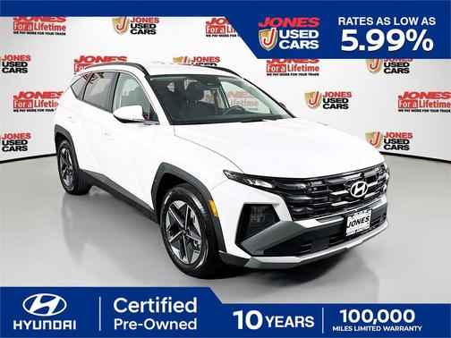 Serenity White Pearl 2025 Hyundai TUCSON SEL
