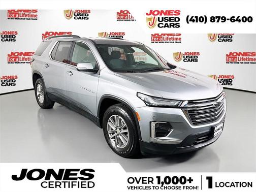 Sterling Gray Metallic 2023 Chevrolet Traverse LT Cloth