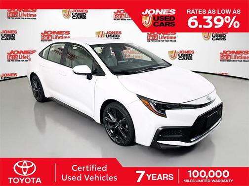 Super White 2020 Toyota Corolla SE