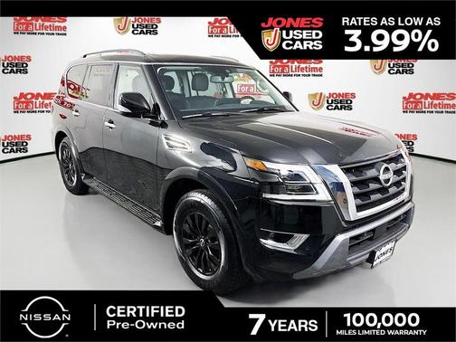 Super Black 2023 Nissan Armada SV 4WD