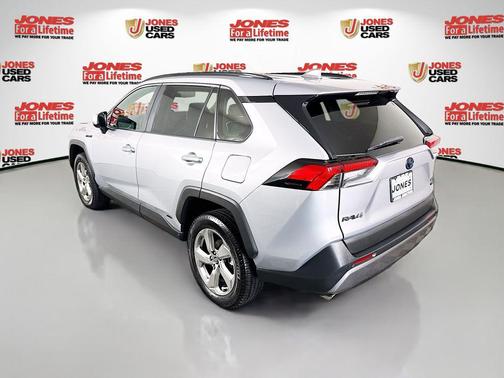 Silver Sky Metallic 2020 Toyota RAV4 Hybrid Limited