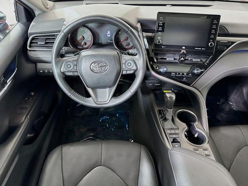 Midnight Black Metallic 2023 Toyota Camry XSE