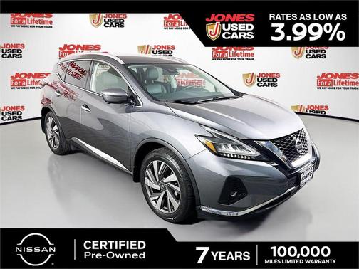 Gun Metallic 2020 Nissan Murano SL Intelligent AWD