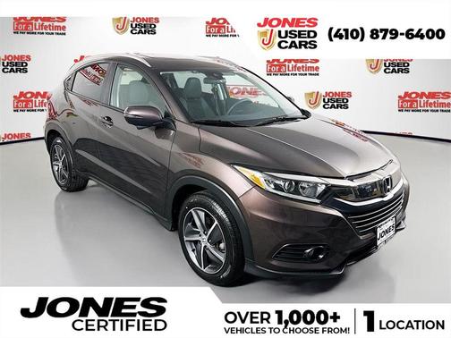 Brown 2021 Honda HR-V EX