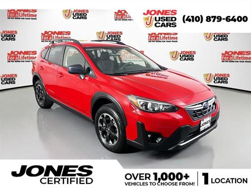 Pure Red 2021 Subaru Crosstrek Base