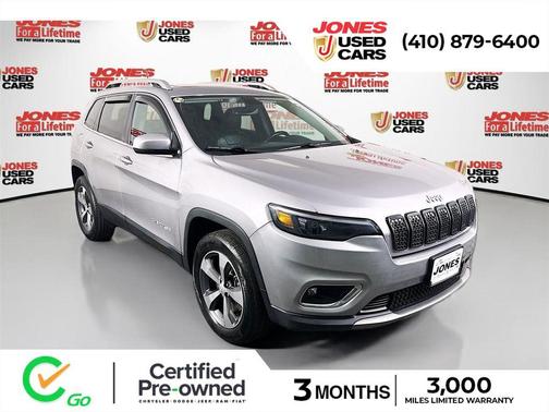 Billet Silver Metallic Clearcoat 2020 Jeep Cherokee Limited