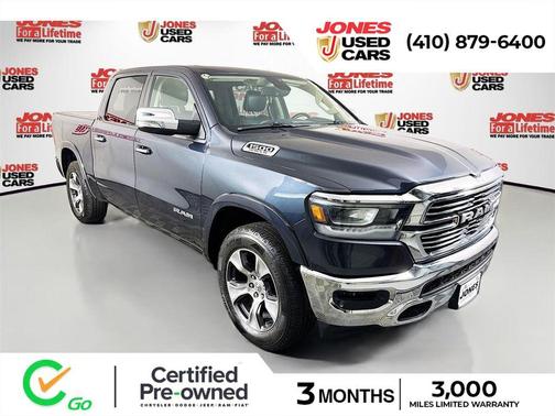 Maximum Steel Metallic Clearcoat 2019 RAM 1500 Laramie