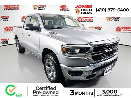 Billet Silver Metallic Clearcoat 2019 RAM 1500 Big Horn