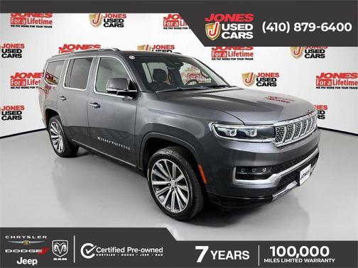 Baltic Gray Metallic Clearcoat 2022 Jeep Grand Wagoneer Series I 4x4