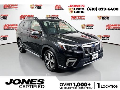 Crystal Black Silica 2021 Subaru Forester Touring