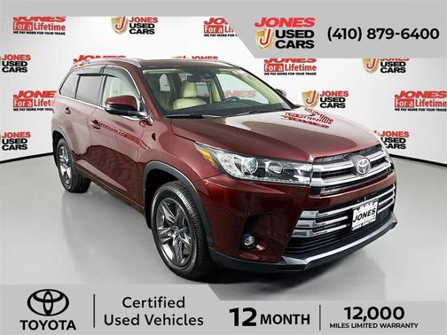 Ooh La La Rouge Mica 2019 Toyota Highlander Limited Platinum