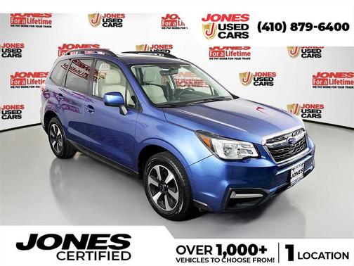 Quartz Blue 2017 Subaru Forester 2.5i Premium