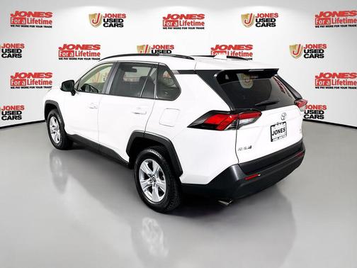 Super White 2019 Toyota RAV4 XLE