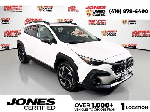 Crystal White 2024 Subaru Crosstrek Limited