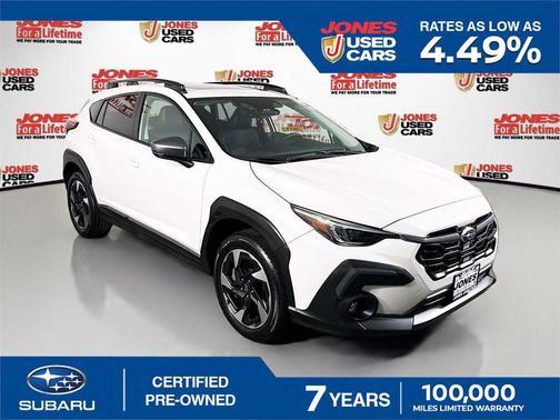 Crystal White 2024 Subaru Crosstrek Limited