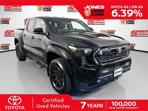 Black 2025 Toyota Tacoma TRD Sport