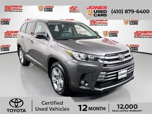 Predawn Gray Mica 2017 Toyota Highlander Limited