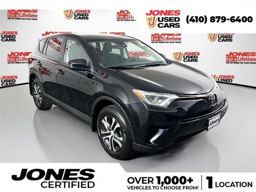 Black 2018 Toyota RAV4 LE