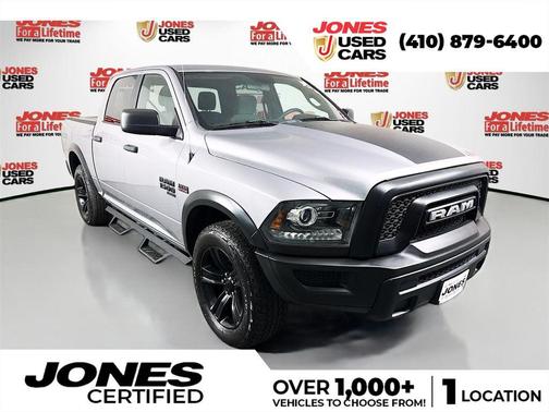 Billet Silver Metallic Clearcoat 2021 RAM 1500 Classic Warlock Crew Cab 4x4 5'7' Box