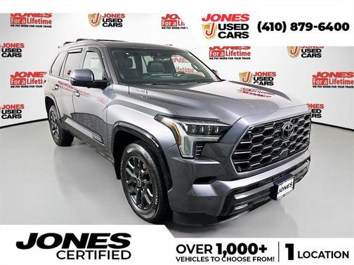 Magnetic Gray Metallic 2024 Toyota Sequoia Platinum