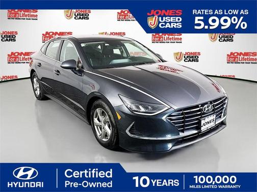 Portofino Gray 2021 Hyundai SONATA SE