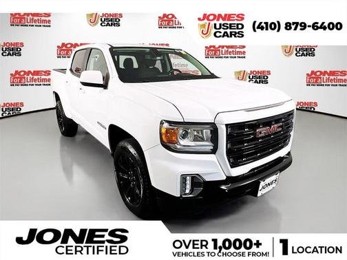 Summit White 2022 GMC Canyon Elevation