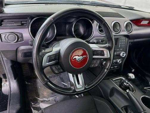 Shadow Black 2017 Ford Mustang EcoBoost