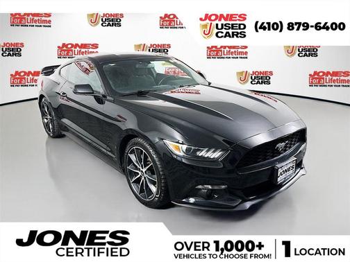 Shadow Black 2017 Ford Mustang EcoBoost
