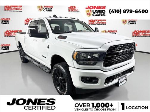 Bright White Clearcoat 2024 RAM 2500 Big Horn Crew Cab 4x4 6'4' Box