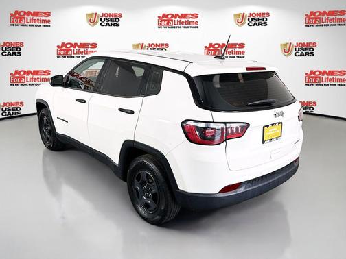 White Clearcoat 2018 Jeep Compass Sport