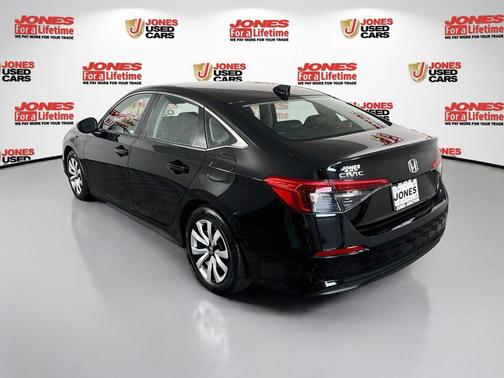 Crystal Black Pearl 2024 Honda Civic LX