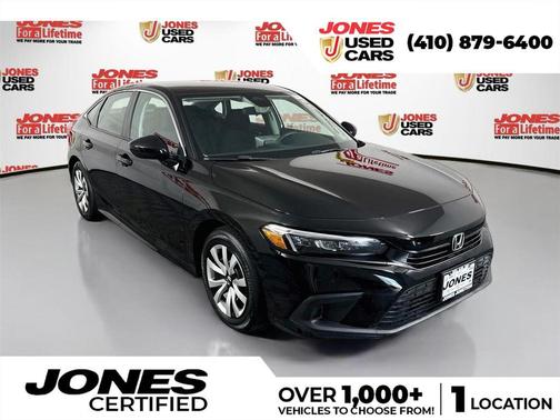 Crystal Black Pearl 2024 Honda Civic LX