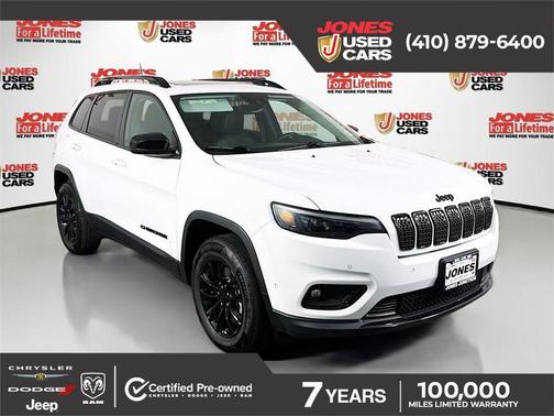Bright White Clearcoat 2023 Jeep Cherokee Altitude