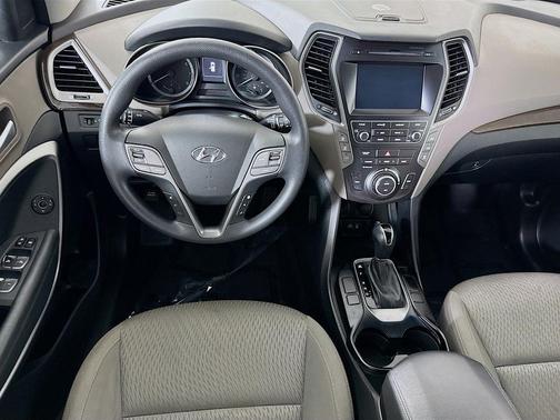 Monaco White 2017 Hyundai SANTA FE SE