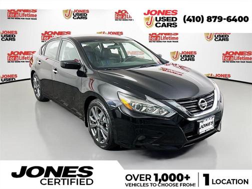 Super Black 2018 Nissan Altima 2.5 SR