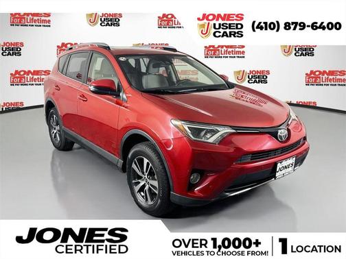 Barcelona Red Metallic 2017 Toyota RAV4 XLE