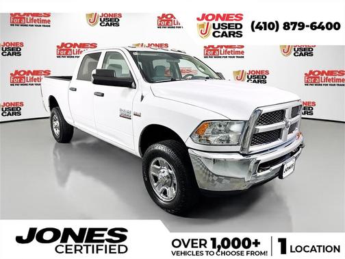 2018 RAM 3500 Tradesman Crew Cab 4x4 6'4' Box