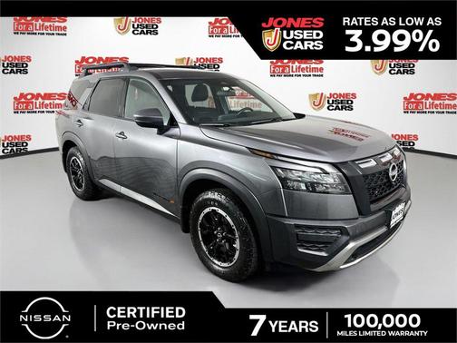 Gun Metallic 2024 Nissan Pathfinder Rock Creek 4WD
