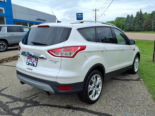 White Platinum Clearcoat Metallic 2016 Ford Escape Titanium