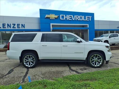 Summit White 2018 Chevrolet Suburban LT
