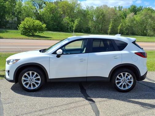 Crystal White Pearl Mica 2015 Mazda CX-5 Grand Touring