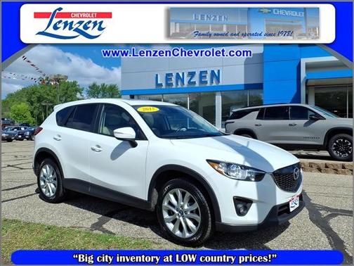 Crystal White Pearl Mica 2015 Mazda CX-5 Grand Touring