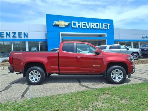 Red Rock Metallic 2015 Chevrolet Colorado LT