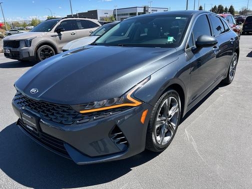 Gravity Gray 2021 Kia K5 EX