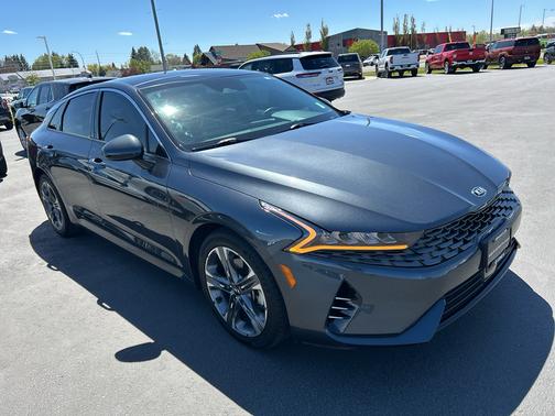 Gravity Gray 2021 Kia K5 EX