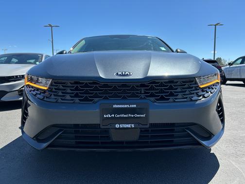 Gravity Gray 2021 Kia K5 EX