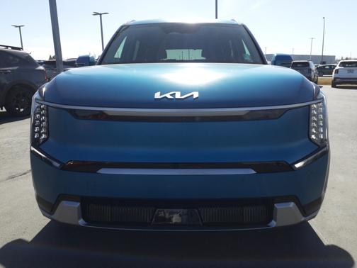 Ocean Blue Matte 2024 Kia EV9 Land