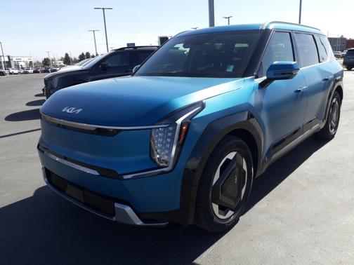 Ocean Blue Matte 2024 Kia EV9 Land